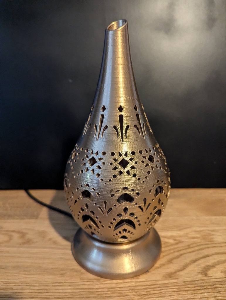 Lampe orientale Or