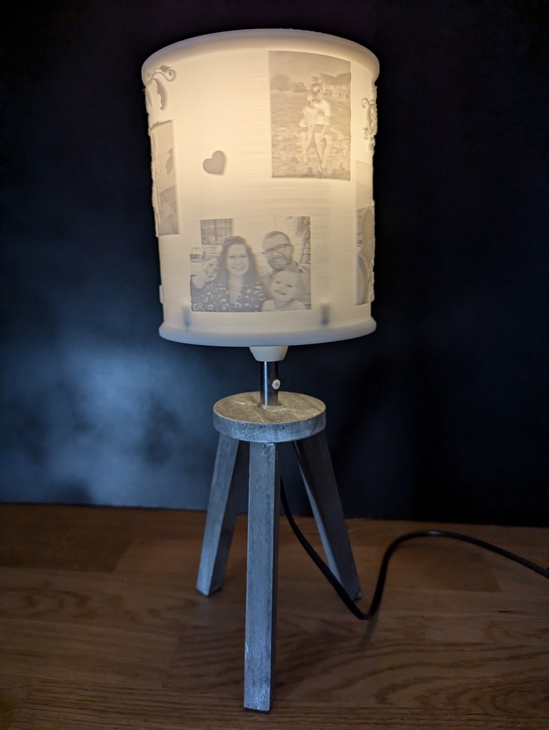 Lampe personnalisée